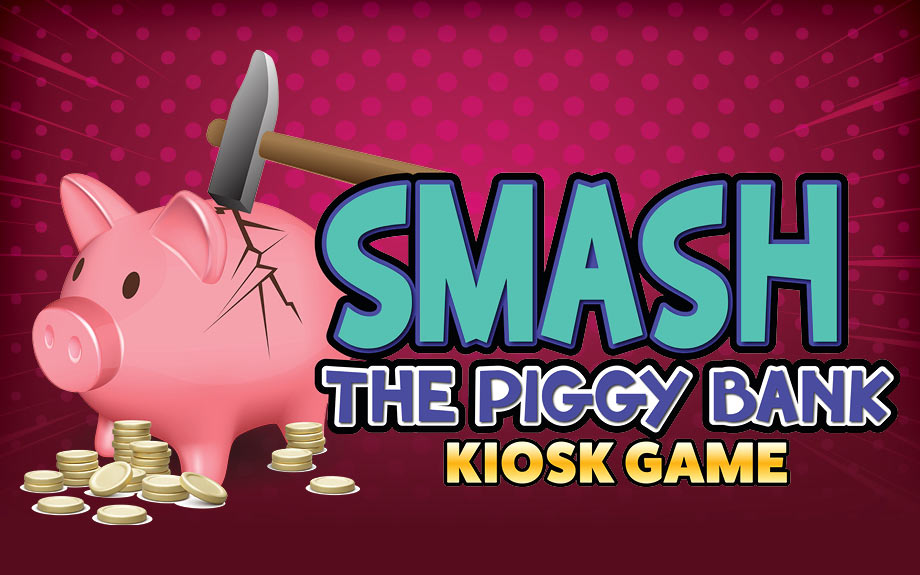 Smash the Piggy Bank Kiosk Game Promotion at Harlow's Casino in Greenville, MS