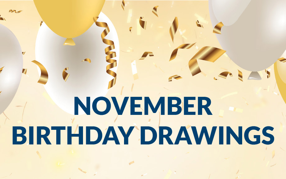 November Birthday Drawings at Harlow's Casino in Greenville, MS