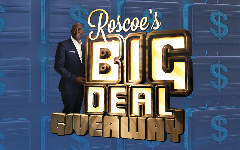 Roscoe's Big Deal Giveaway at Harlow's Casino in Greenville, MS