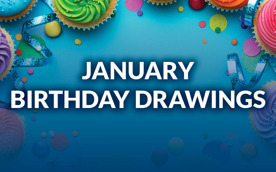 January Birthday Drawings at Harlow's Casino in Greenville, MS