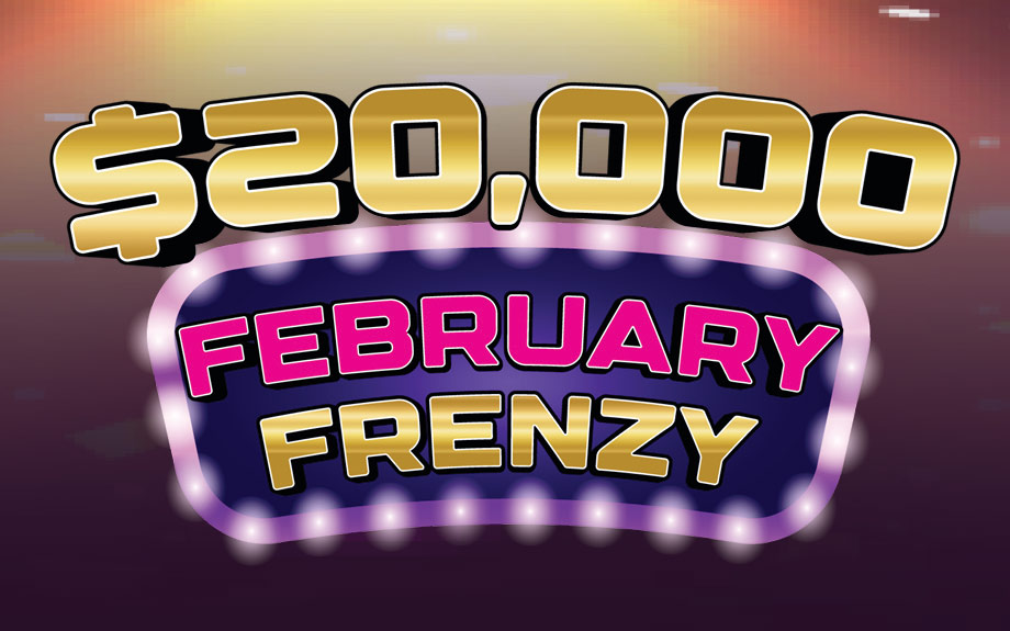 $20,000 February Frenzy at Riverwalk Casino in Vicksburg, MS